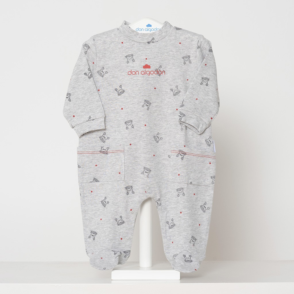 Pijama largo bebé fino algodón